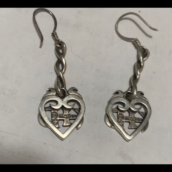 Harley Davidson Earrings By MOD 925 Sterling - Picture 2 of 3